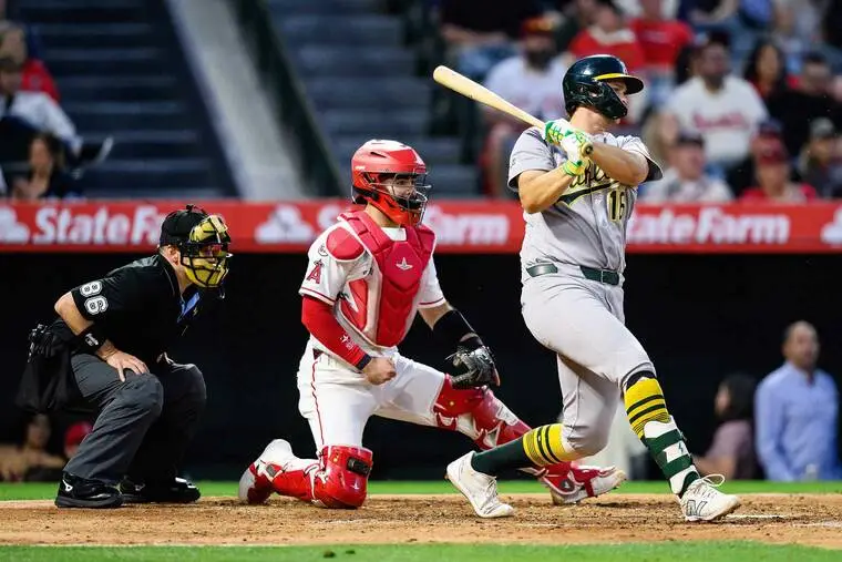 Nick Kurtz comes through again as A’s take set from Angels