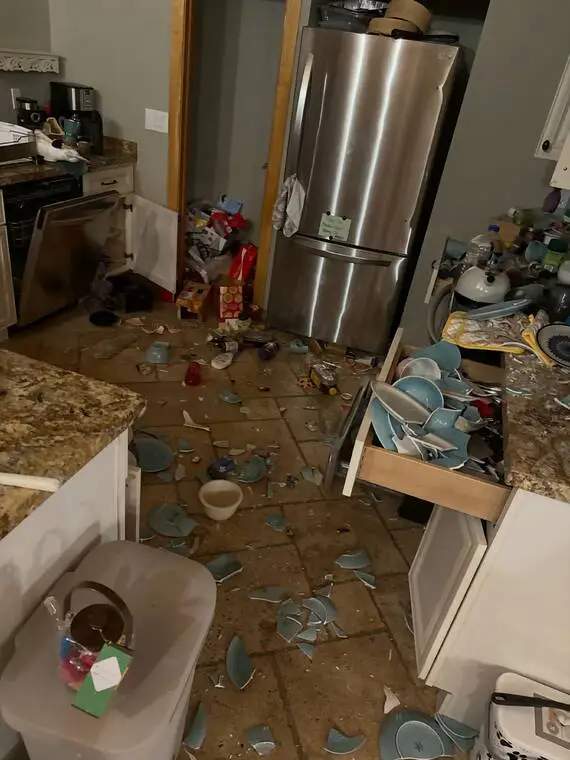 Quake damaged nearly 150 properties