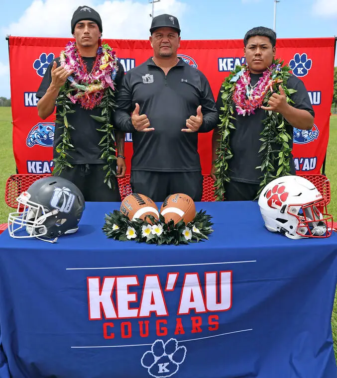 BIIF football: Gomes, Fronda sign with Utah Islanders