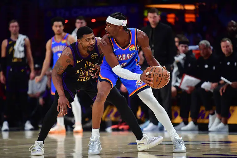 Shai Gilgeous-Alexander, Thunder eke out sweep-sealing win over Lakers