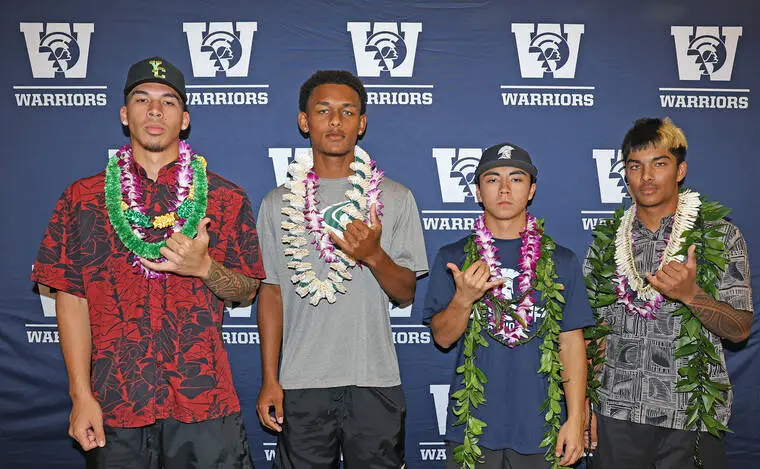 4 Warriors sign to college baseball programs