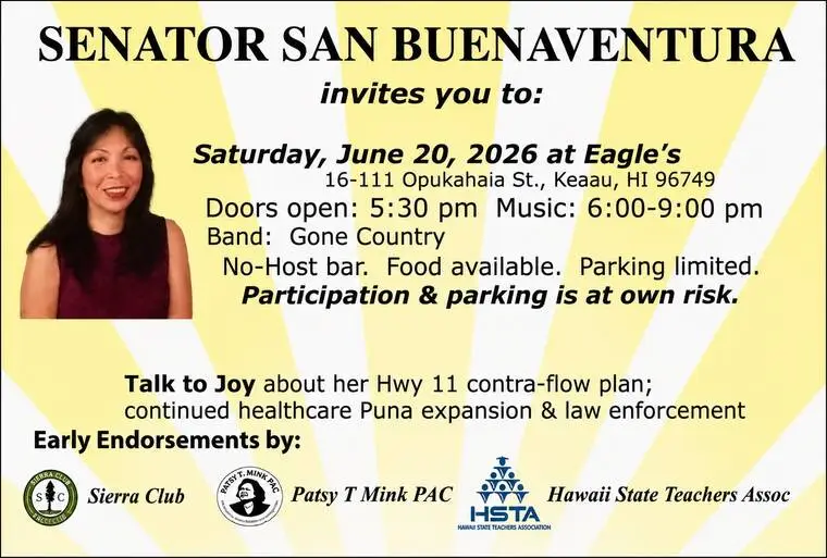 Puna lawmaker targeted in threatening social media post