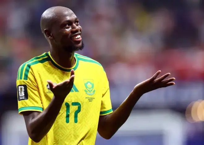 South Africa salvages draw with late penalty after Czechs take early lead