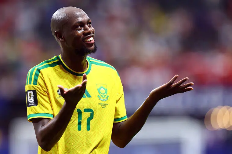 South Africa salvages draw with late penalty after Czechs take early lead