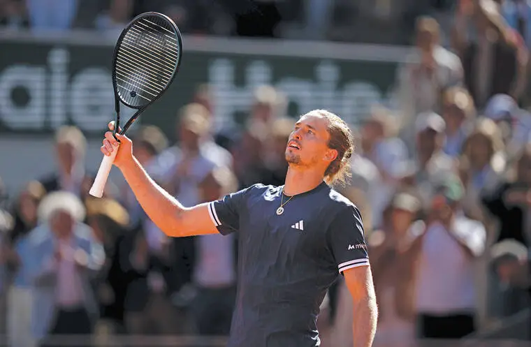Resolute Zverev reels in Mensik, books French Open final with Cobolli