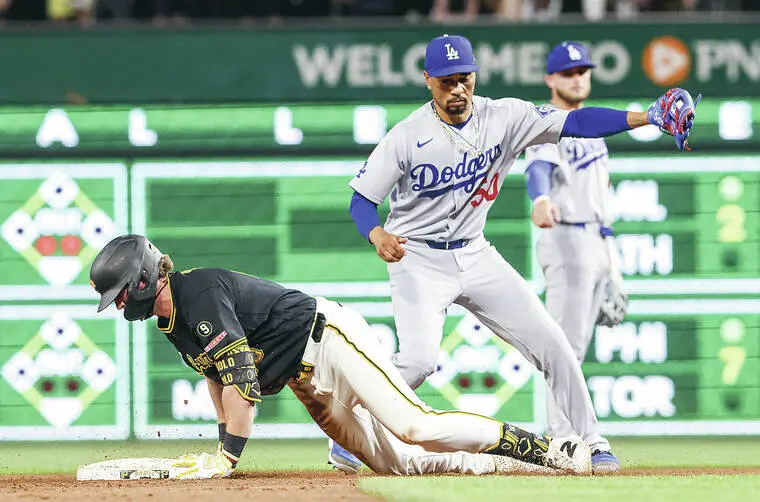 Tyler Callihan’s first career homers deliver Pirates win over Dodgers