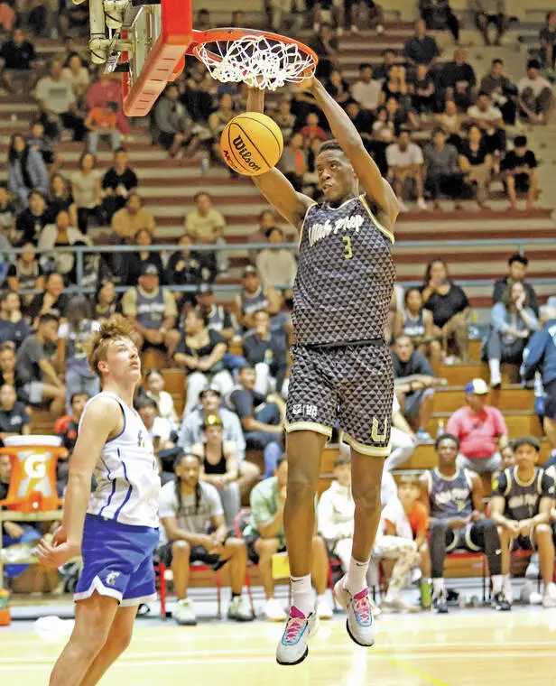 Island throwback: No. 1 NBA draft pick Dybantsa visits Hilo
