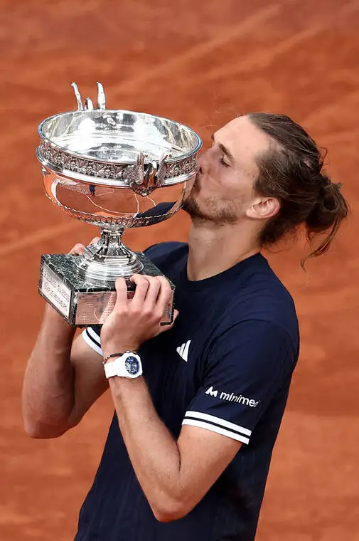 Zverev tears down the wall to enter Grand Slam winners’ circle at French Open