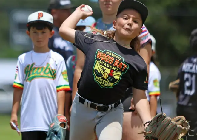 PHOTOS: MLB Pitch, Hit and Run competition in Hilo