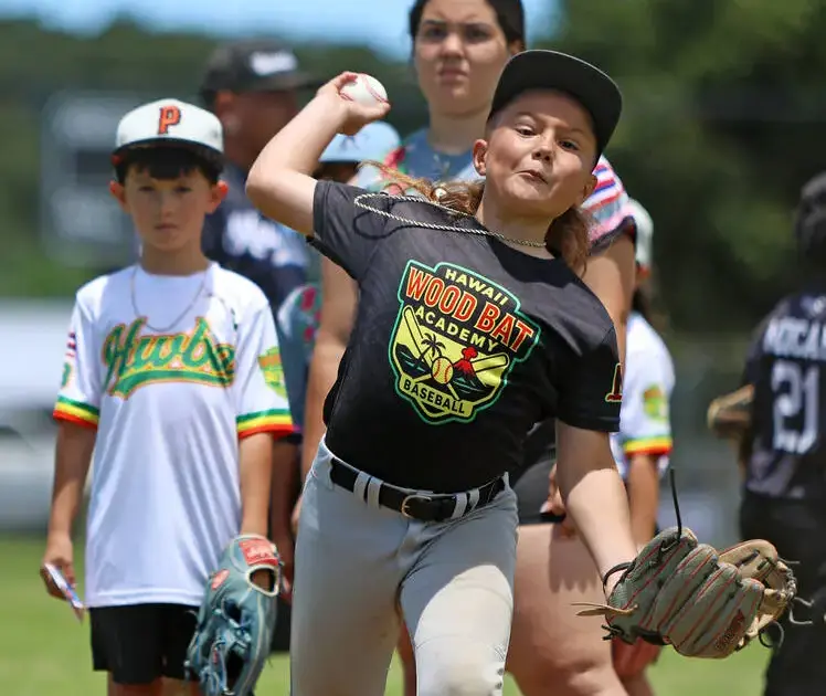 PHOTOS: MLB Pitch, Hit and Run competition in Hilo