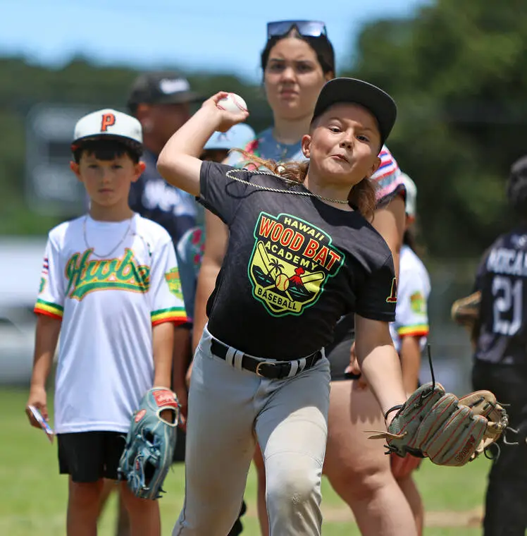 PHOTOS: MLB Pitch, Hit and Run competition in Hilo