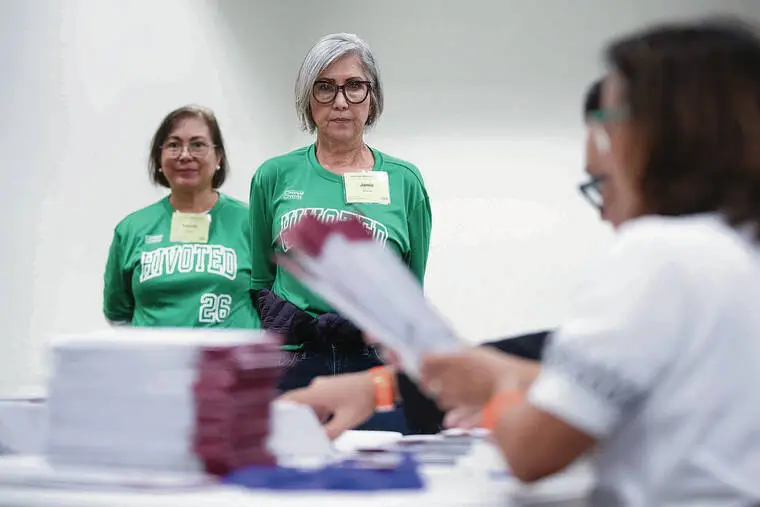 Volunteers vouch for process as first ballots counted