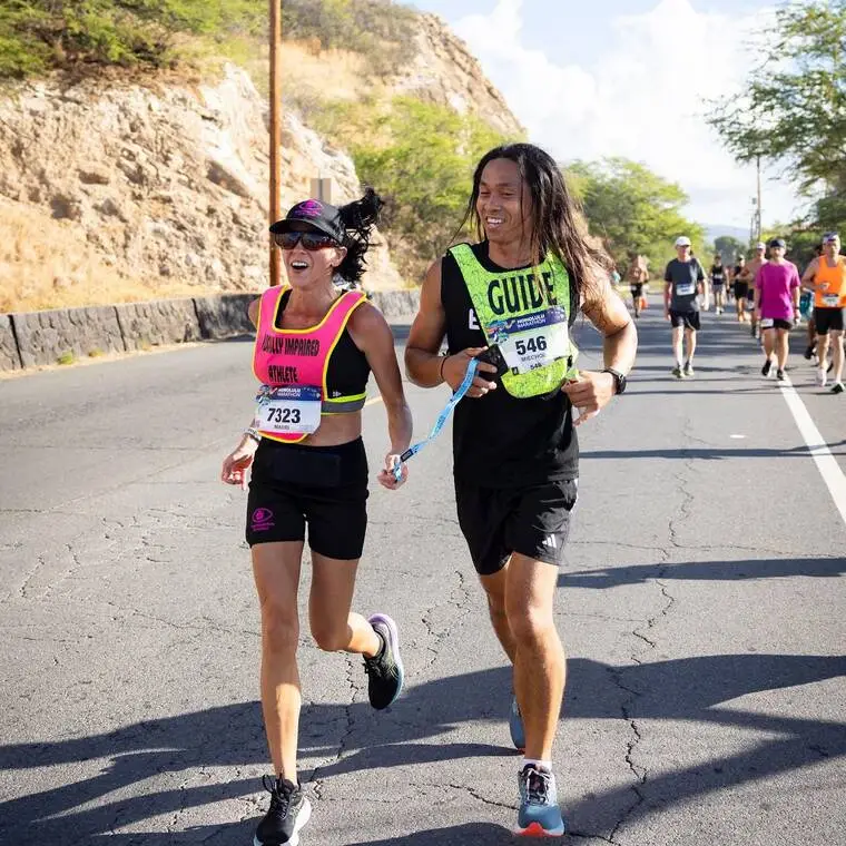 Visually-impaired runner Murdoch to race Kona Marathon through nonprofit