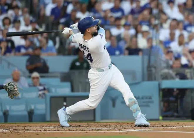 Andy Pages delivers three hits in Dodgers’ victory over Mariners