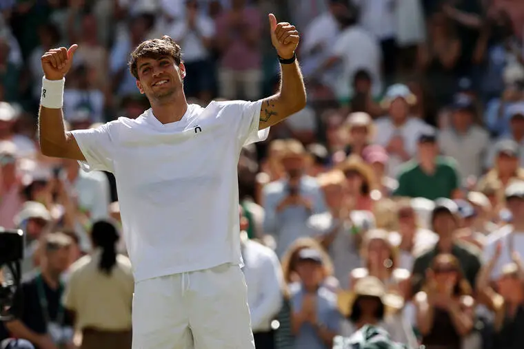 Cobolli and Paolini keep bubbling into Wimbledon quarter-finals, Britain’s Fery stays afloat