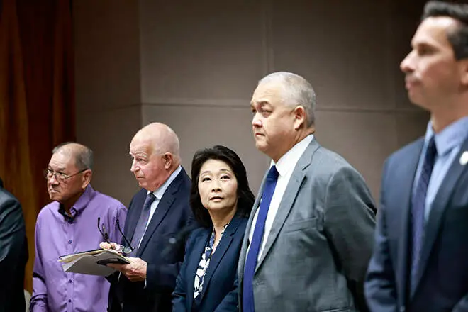 Lt. Gov. Luke, three alleged co-conspirators plead not guilty