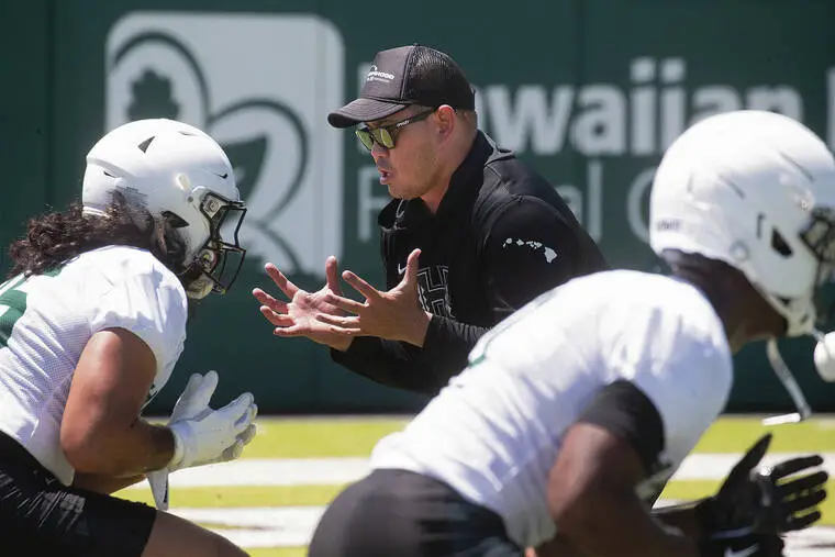 Injury sidelines receiver Pofele Ashlock as Hawaii football opens camp