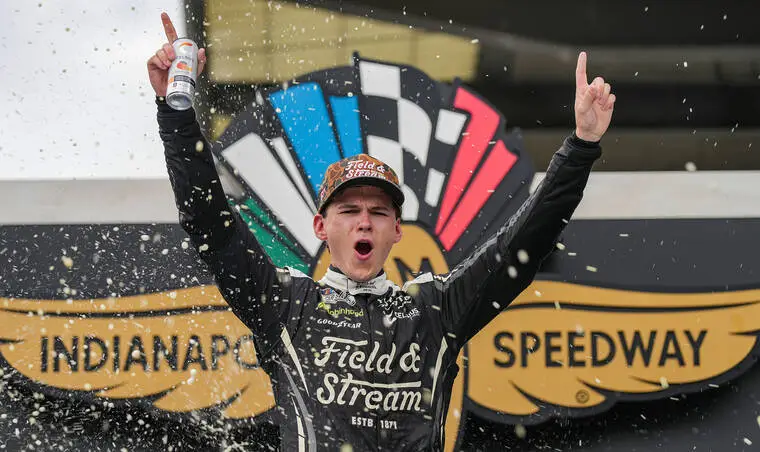 Corey Heim captures Brickyard 400 in stunner