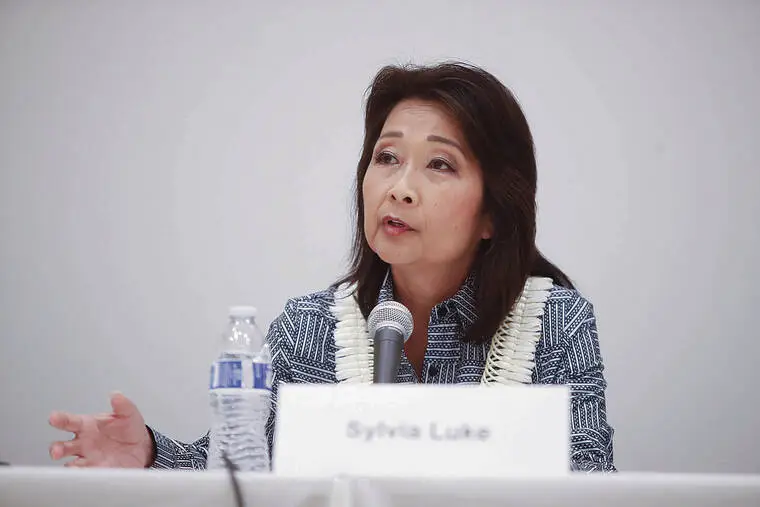 Sylvia Luke’s campaign allegedly violated campaign spending laws