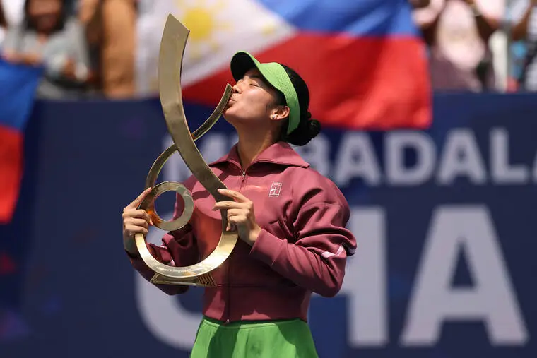 Philippines’ Eala wins first WTA title, Fritz claims Washington crown