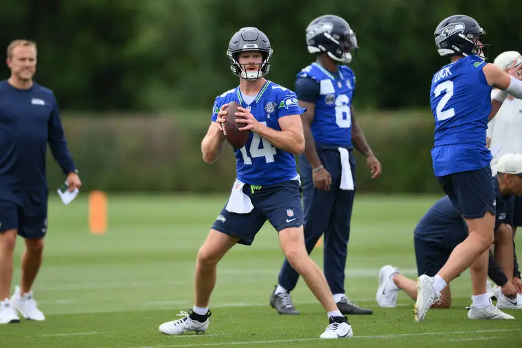 A journeyman no more: Seahawks’ Sam Darnold has found stability in Seattle