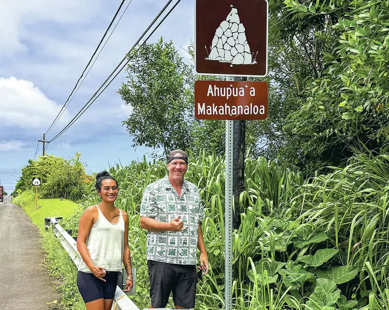 Community group hopes efforts to install signs designating ahupua‘a will catch on