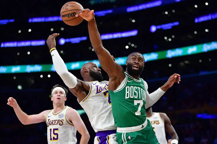 Jaylen Brown on playing with LeBron James: ‘What an opportunity that is’