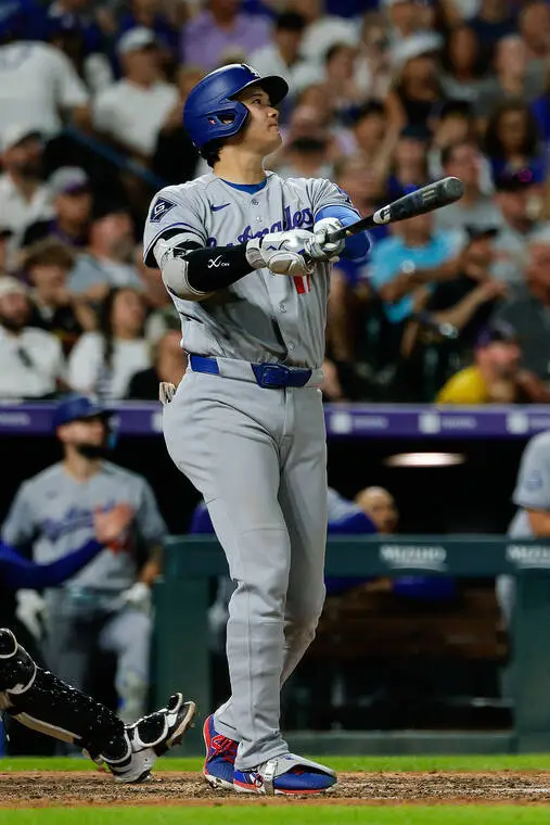 Shohei Ohtani homers twice to help power Dodgers to victory over Rockies