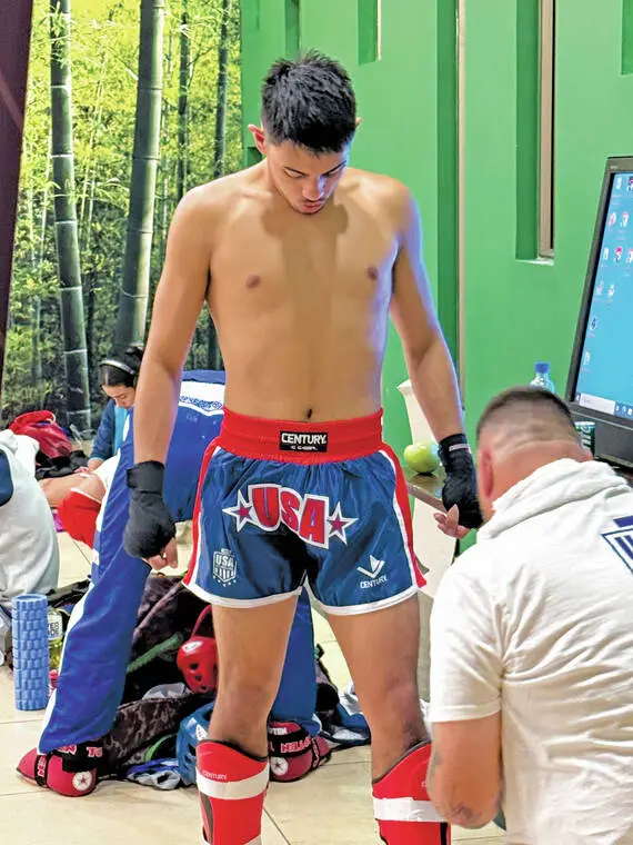 ‘I need to get that gold’: KSH alum Elaban earns second international bronze in kickboxing