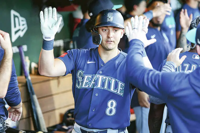 Mariners set season highs in hits, runs in historic rout of Athletics