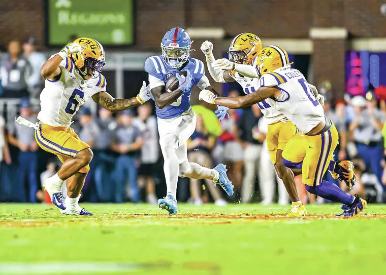 No. 8 Ole Miss gets late TD, INT to send Lane Kiffin, No. 7 LSU home unhappy