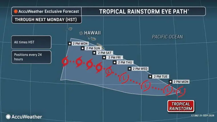 Tropical disturbance expected to bring heavy rain, potential flooding later in week