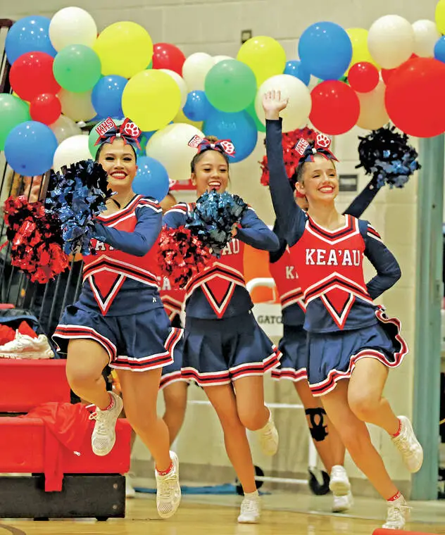 PHOTOS: BIIF cheer contest at Kea‘au High