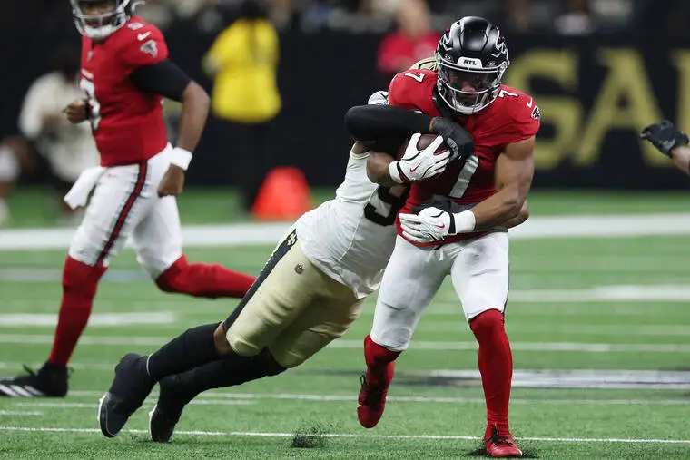 Bijan Robinson, Falcons spoil Saints’ homecoming anniversary