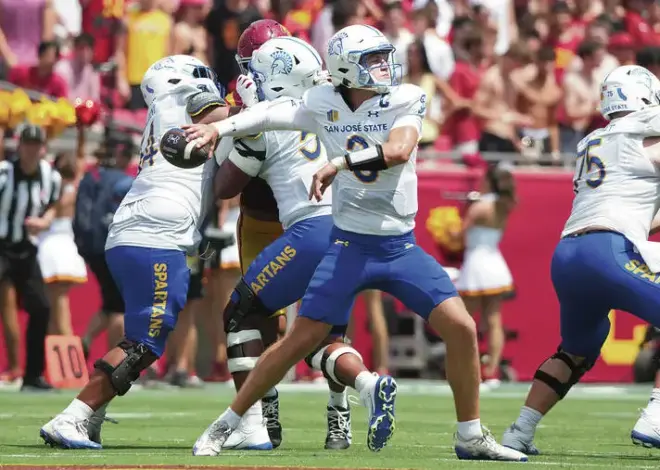 Former Hawaii QB Luke Weaver leads San Jose State’s offense